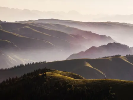 Paysage de montagne image libre de droit