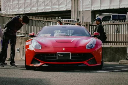 Une voiture de lux image libre de droit