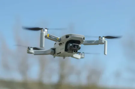 Une drone image libre de droit